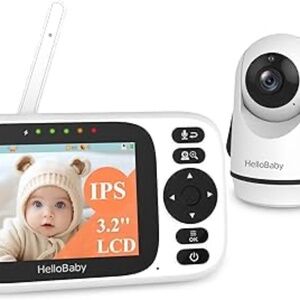 HelloBaby Baby Monitor 3.2” Screen